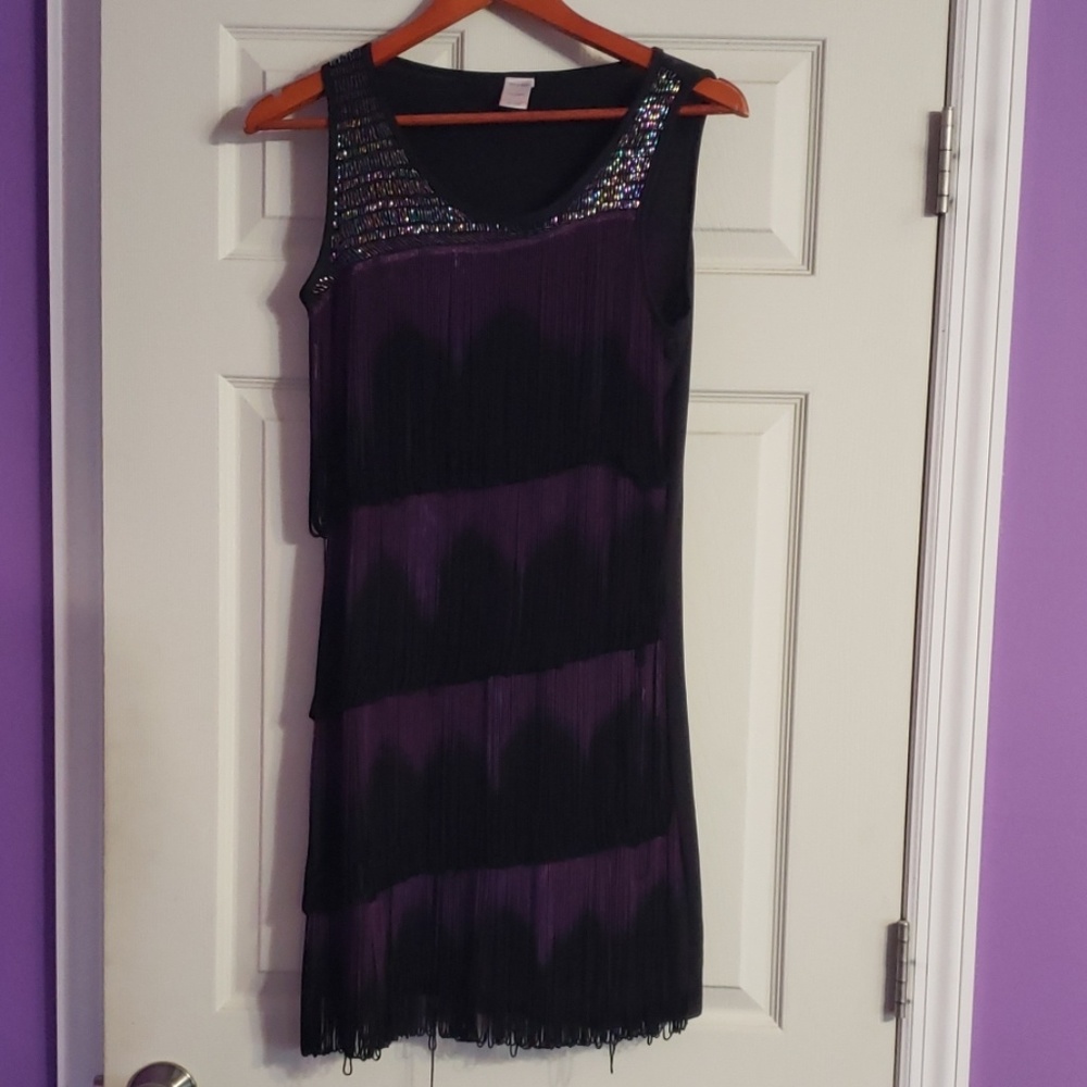 1920s style flapper dress